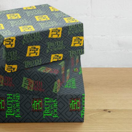journey wrapping paper sheets