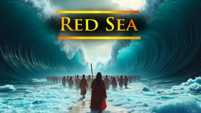 Jesus in the Red Sea