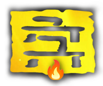GAIN logo with fire